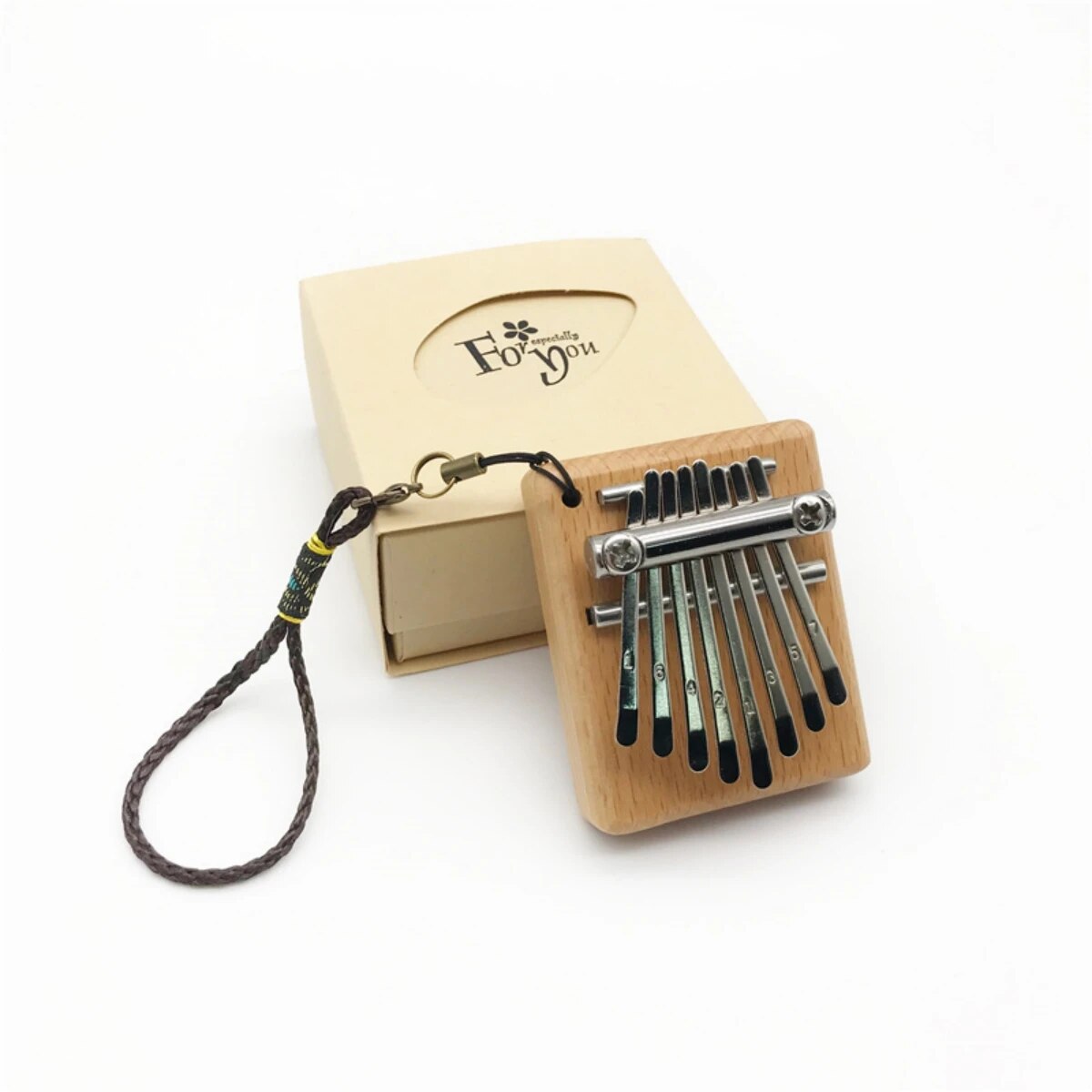 Musical Instrument African - Miwayer 미니 칼림바 8 키 엄지