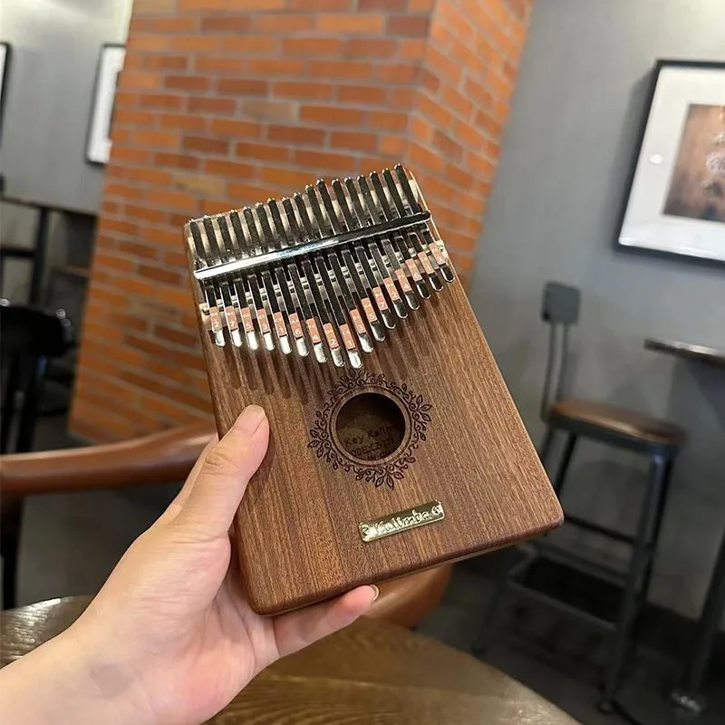 Musical Instrument Piano - 나무 칼림바 휴대용 어린이 시작 연습,