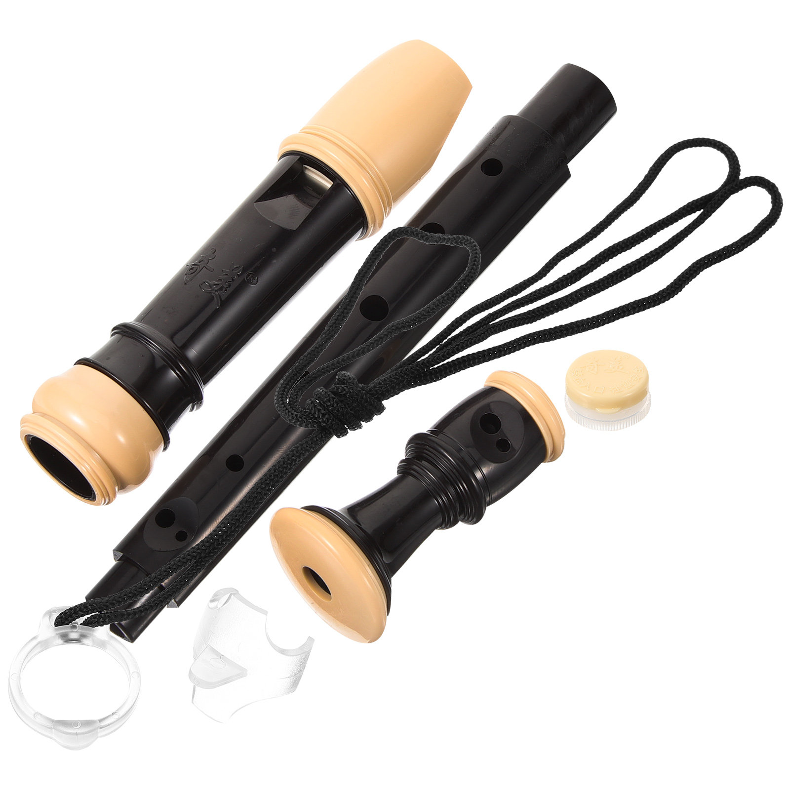 Soprano Recorder Plastic - 1 세트 독일어 8 홀 소프라노