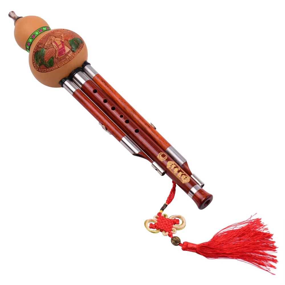 Musical Instrument Music - 3톤 C 키 훌루시 조롱박 플루트