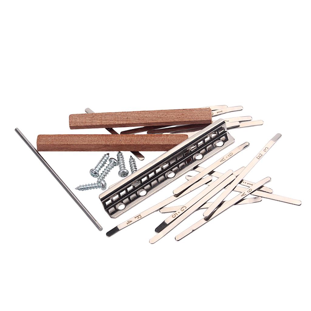Musical Instrument Piano - 칼림바 17키 DIY 부품 키트 엄지