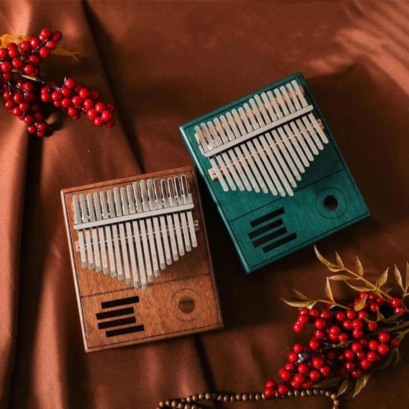 Musical Instrument Piano - 레트로 Kalimba 17 키 손가락 피아노