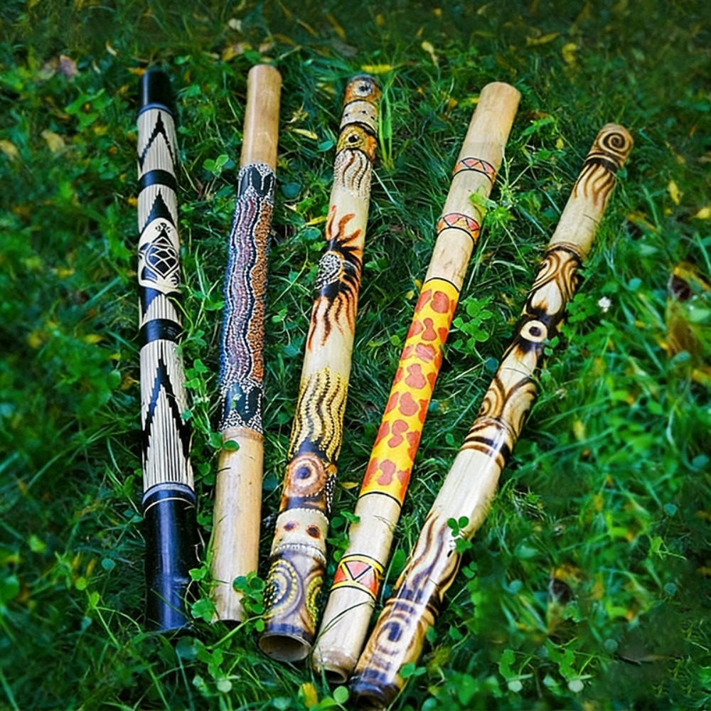 티크 디지리두 페인팅 100/120/130/150cm  - Musical Instrument Didgeridoo 리뷰 및 가격