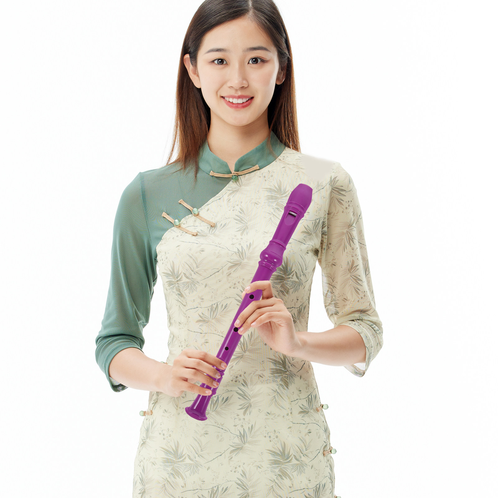 1 세트 소프라노 리코더 8 홀 ABS 플루트 악기 청 - Musical Instrument Recorder 리뷰 및 가격