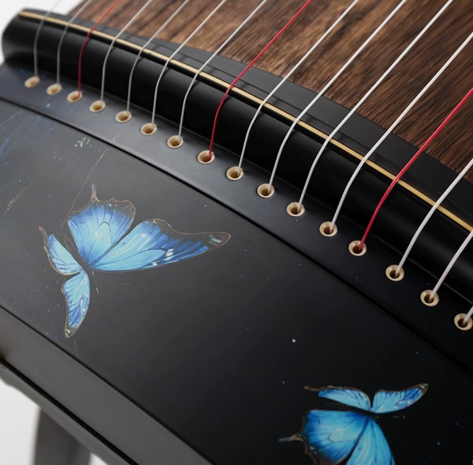 125cm 휴대용 Guzheng 21 현 중국 전통 거 - Musical Instrument Zither 리뷰 및 가격