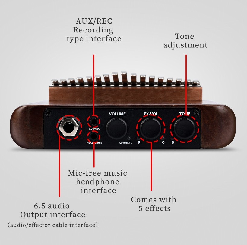 A-17 아메리칸 블랙 월넛 엄지 피아노 전자 칼림바  - Musical Instrument Drum 리뷰 및 가격