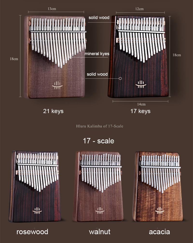 Hluru 칼림바 풀 솔리드 우드 엄지 피아노 악기,  - Musical Instrument African 리뷰 및 가격