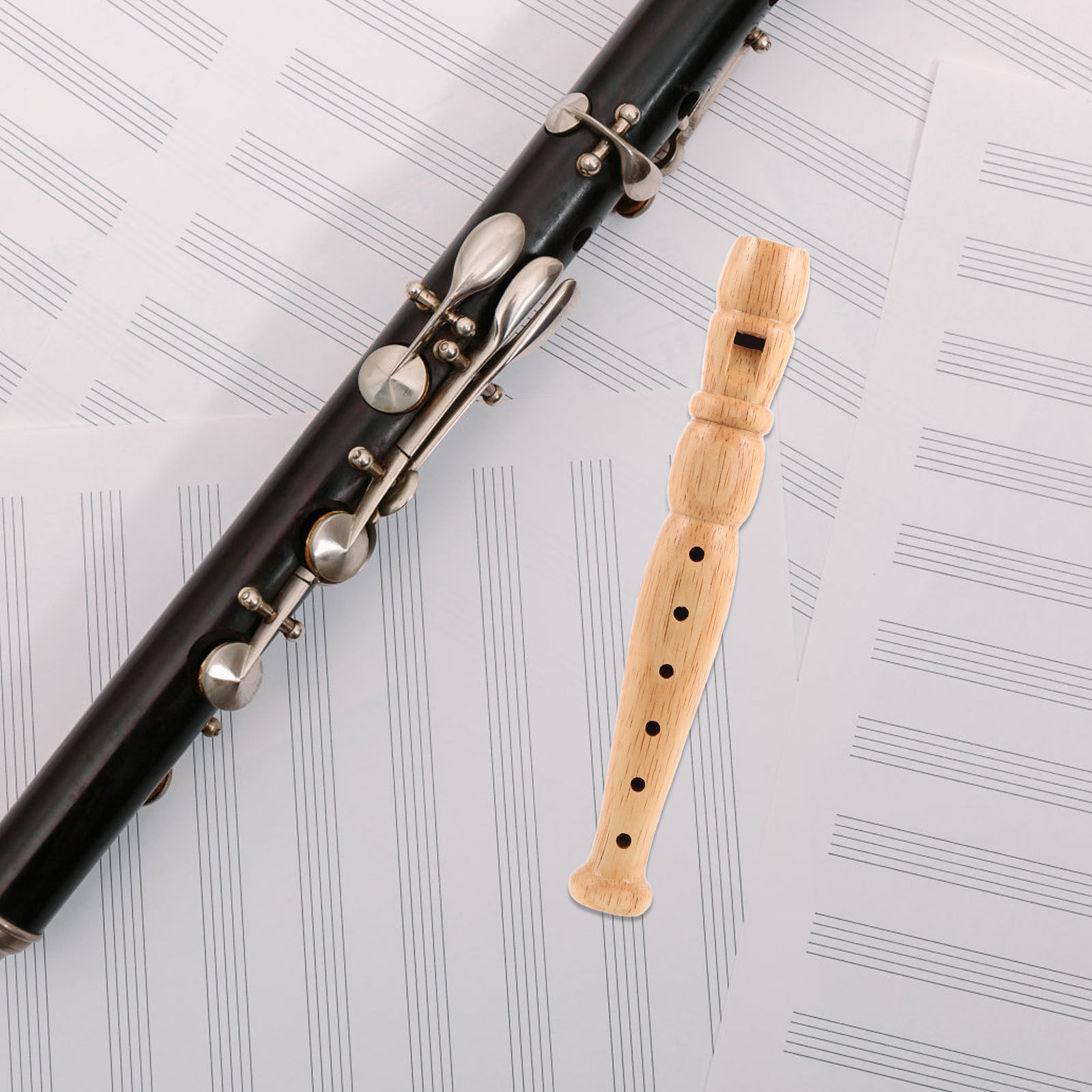 나무 6홀 리코더 초보자용 나무 플루트 어린이용 쉬운  - Musical Instrument Recorder 리뷰 및 가격