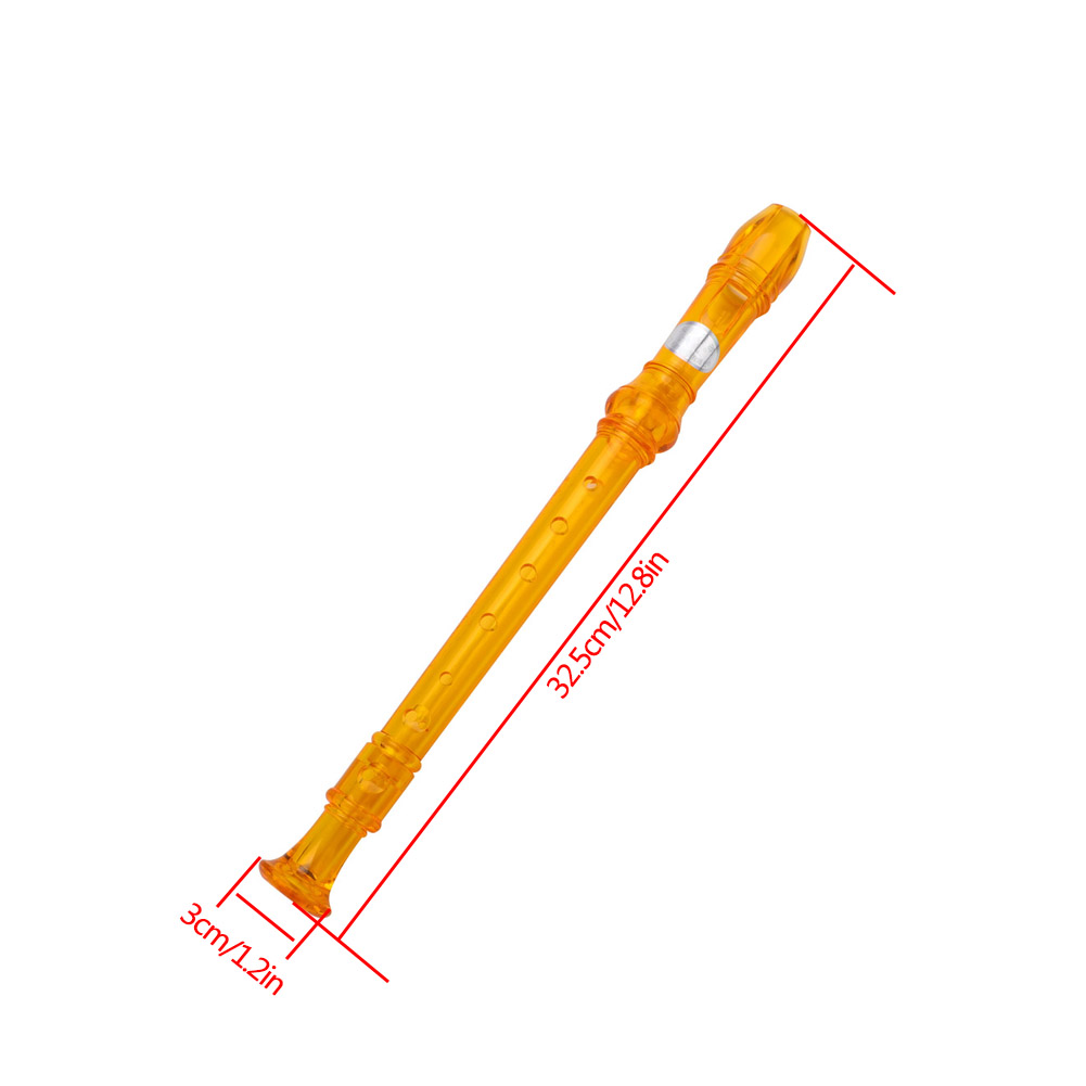 어린이용 8홀 반투명 데스칸트 리코더, 6가지 색상 플 - Soprano Recorder Plastic 리뷰 및 가격