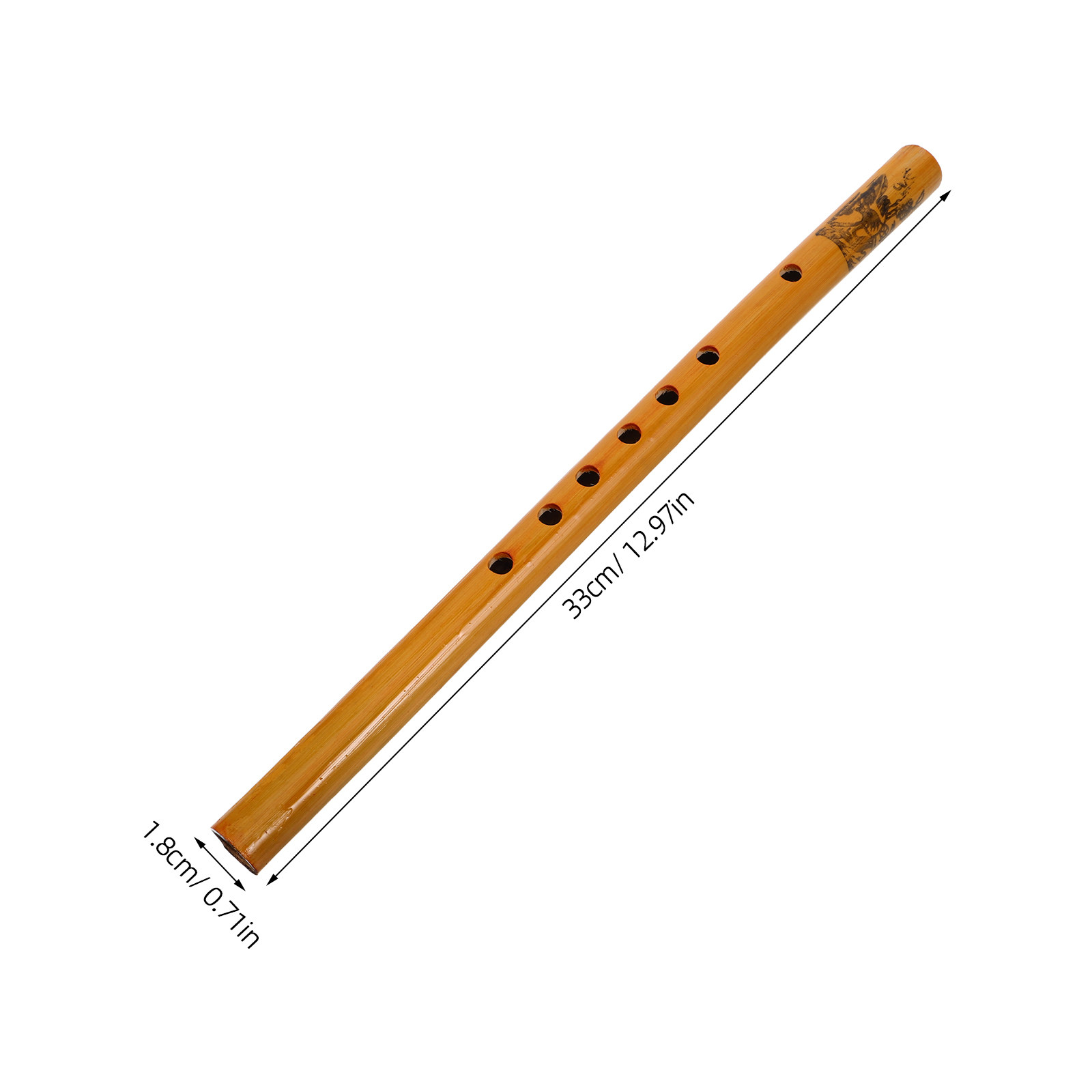 33cm 수직형 레코더 플루트 대나무 7홀 초보자용 악 - Musical Instrument Recorder 리뷰 및 가격