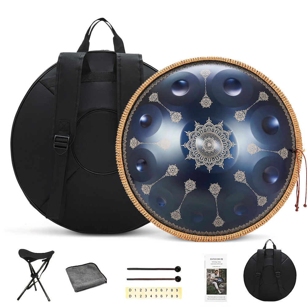 10음계 핸드팬 드럼 22인치 각인 패턴 핸드 팬 드럼 - Musical Instrument Drum 리뷰 및 가격