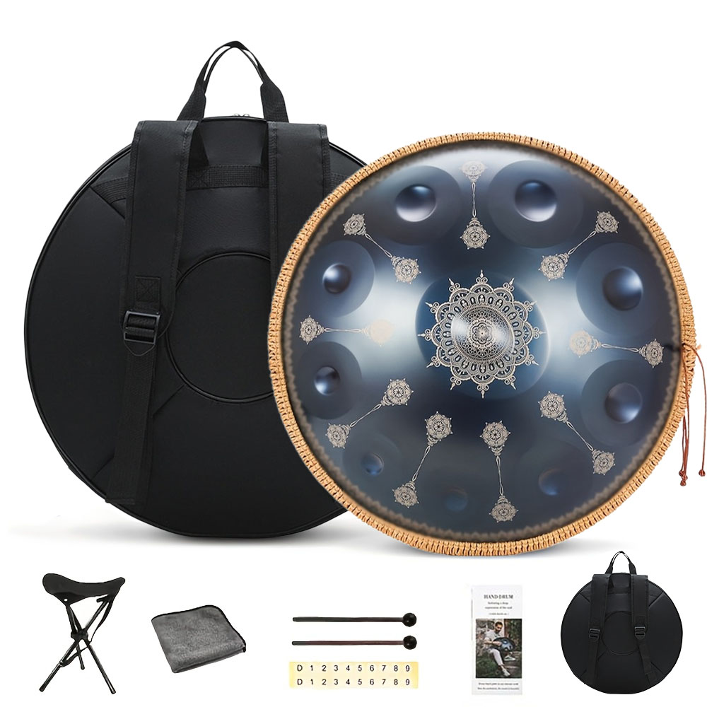 10음계 핸드팬 드럼 22인치 각인 패턴 핸드 팬 드럼 - Musical Instrument Drum 리뷰 및 가격