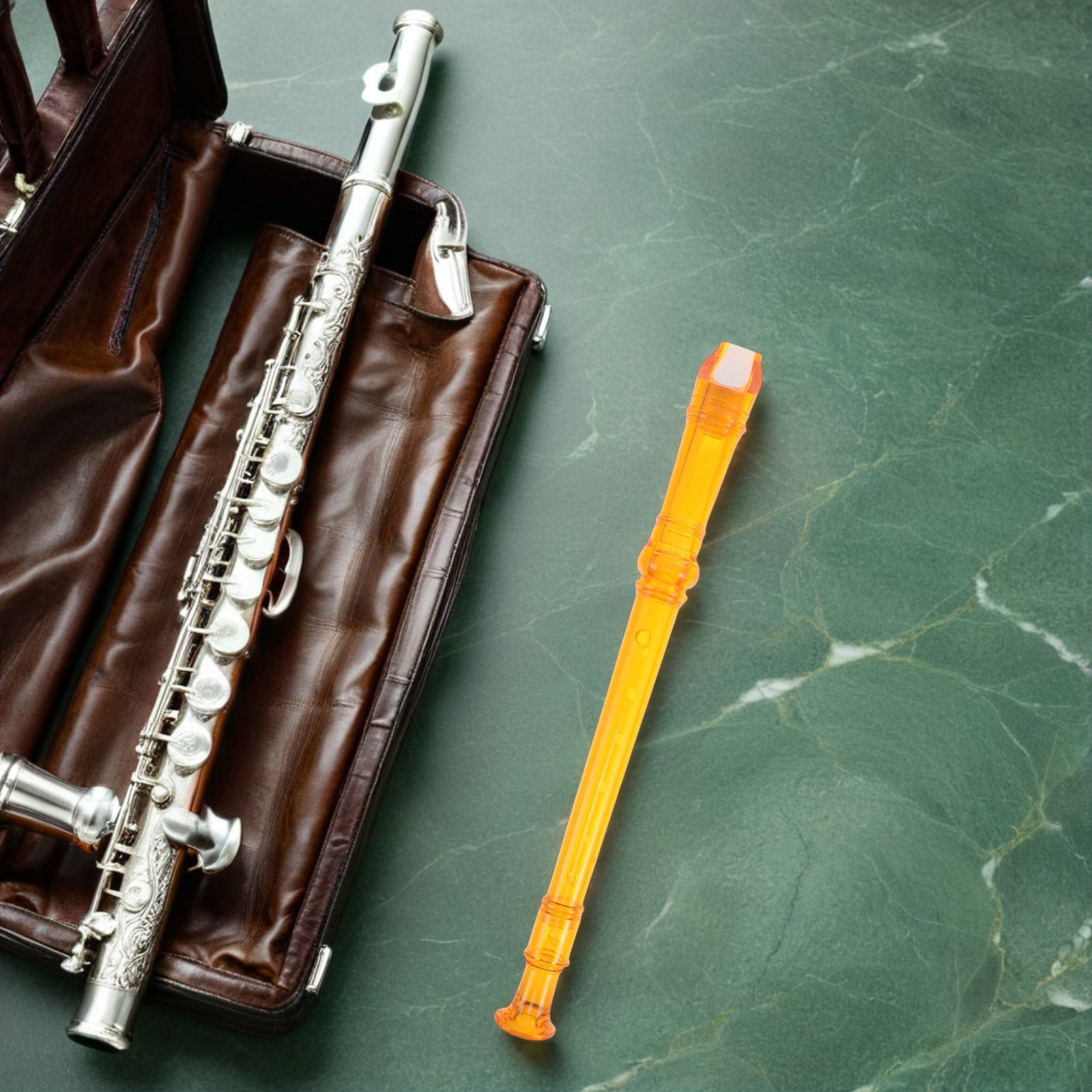 4개입 투명 8홀 소프라노 레코더 휴대용 플루트 초보자 - Musical Instrument Recorder 리뷰 및 가격