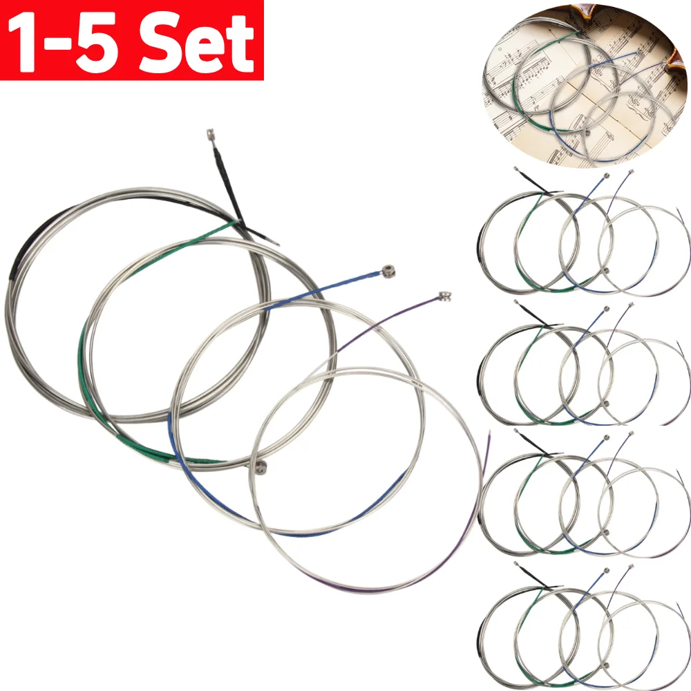 1-5세트 독일산 실버 첼로 현 세트 C-G-D-A 스 - Musical Instrument German 리뷰 및 가격
