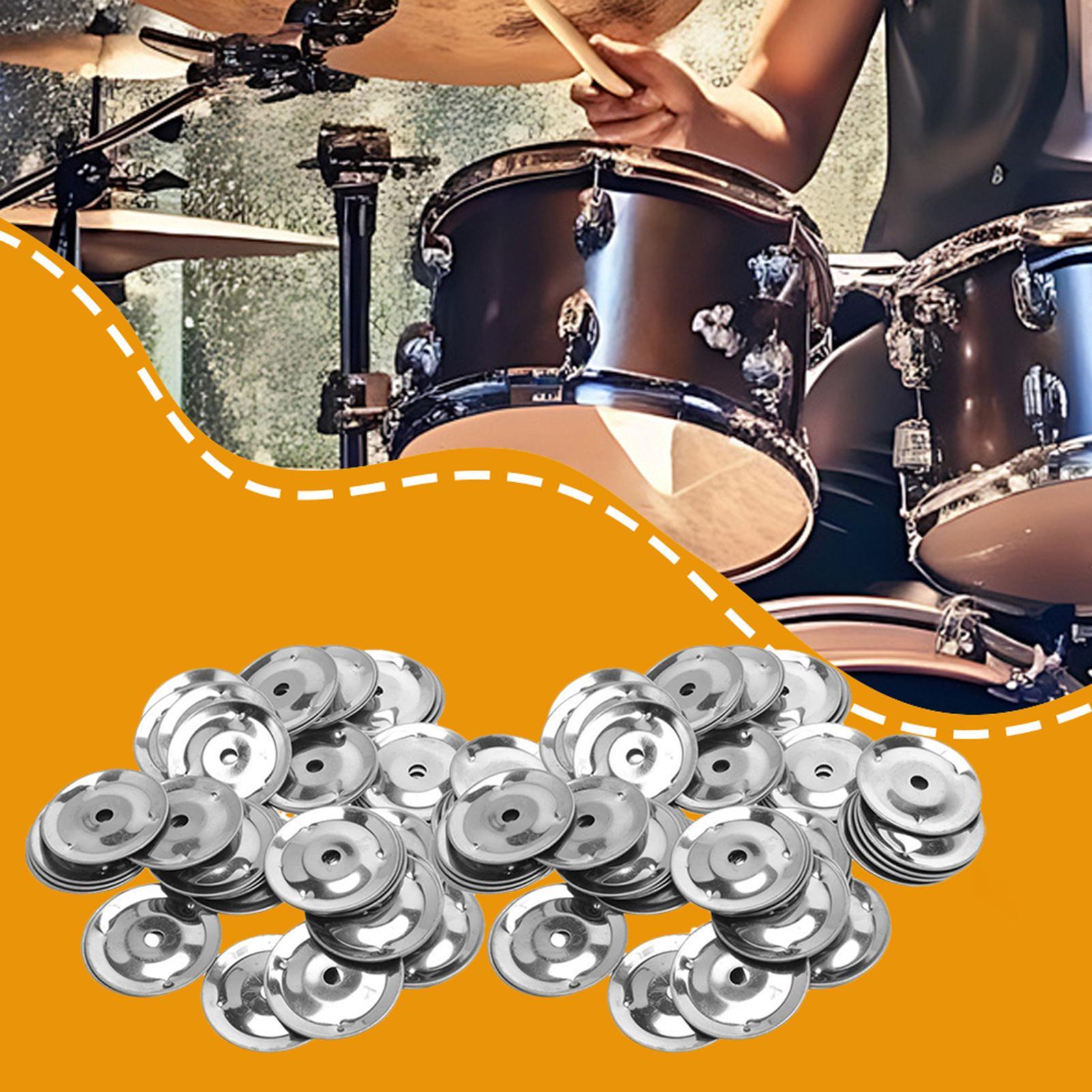 50pcs 탬버린 링 심벌즈 칭 링 타악기 드럼 링 더 - Ocean Drum Wave 리뷰 및 가격