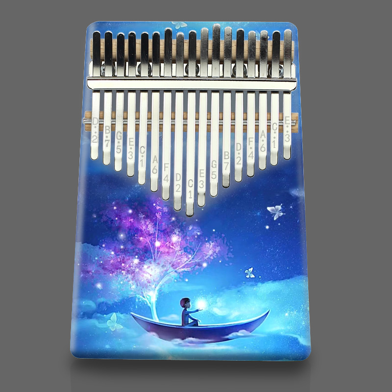 17톤 칼림바 컬러 엄지 피아노 초보자용 손가락 피아노 - Musical Instrument African 리뷰 및 가격