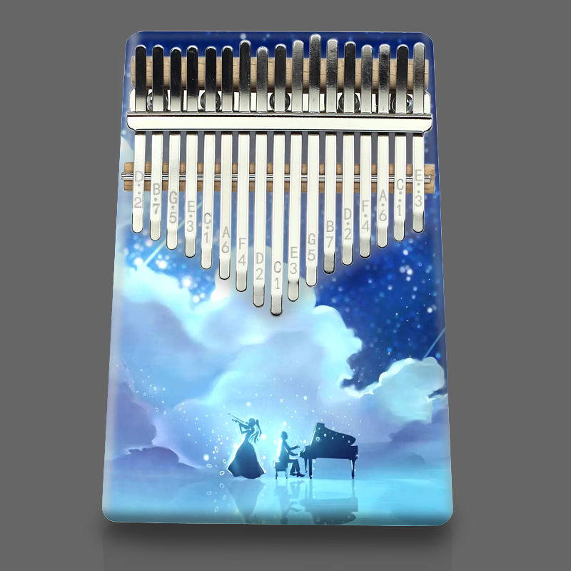 17톤 칼림바 컬러 엄지 피아노 초보자용 손가락 피아노 - Musical Instrument African 리뷰 및 가격