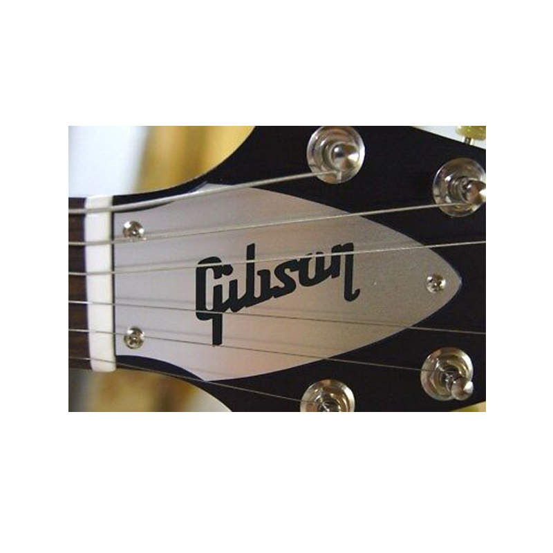 Gibson 로고 스티커 데칼 비닐 기타 맞춤형 스티커 - Musical Instrument Logo 리뷰 및 가격