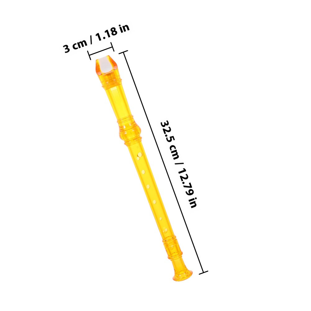2Pcs 어린이 클라리넷 8 홀 초급 수지 악기 교육용 - Soprano Recorder Plastic 리뷰 및 가격