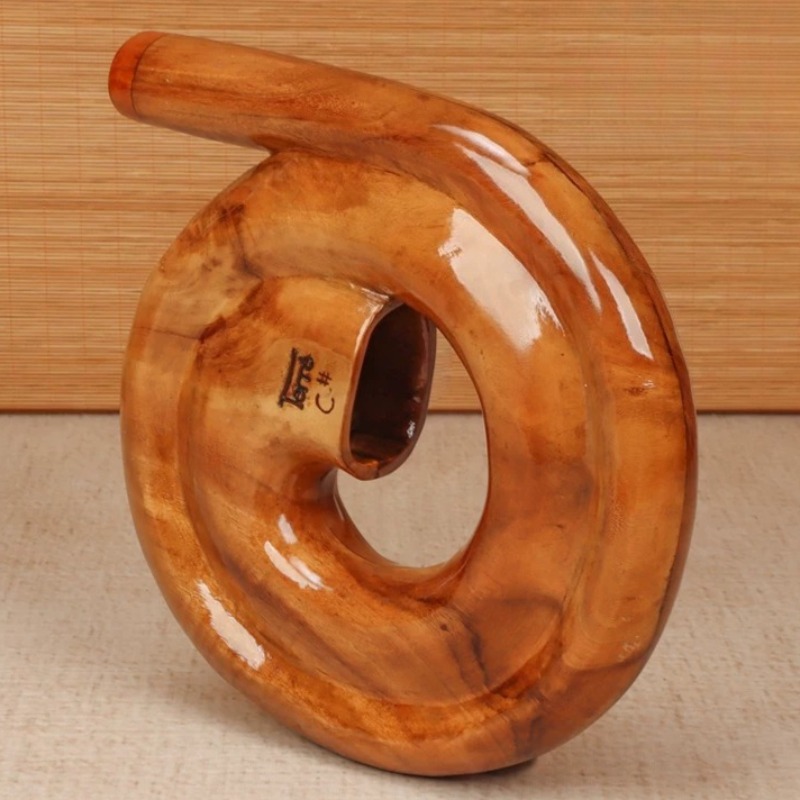 스파이럴 디지리두 나무 휴대용 디지리두 명상 사운드 힐 - Musical Instrument Didgeridoo 리뷰 및 가격