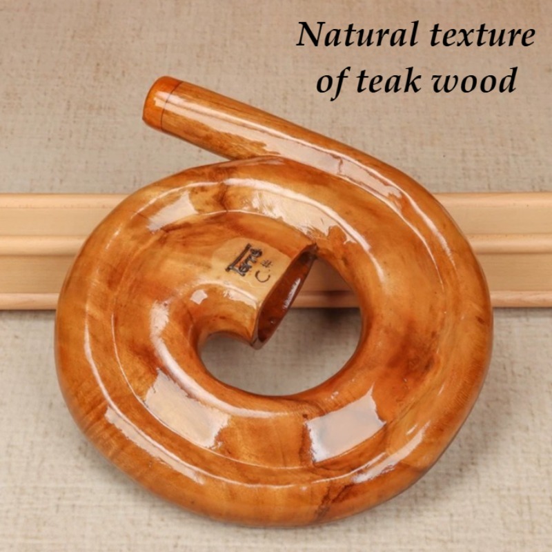 스파이럴 디지리두 나무 휴대용 디지리두 명상 사운드 힐 - Musical Instrument Didgeridoo 리뷰 및 가격