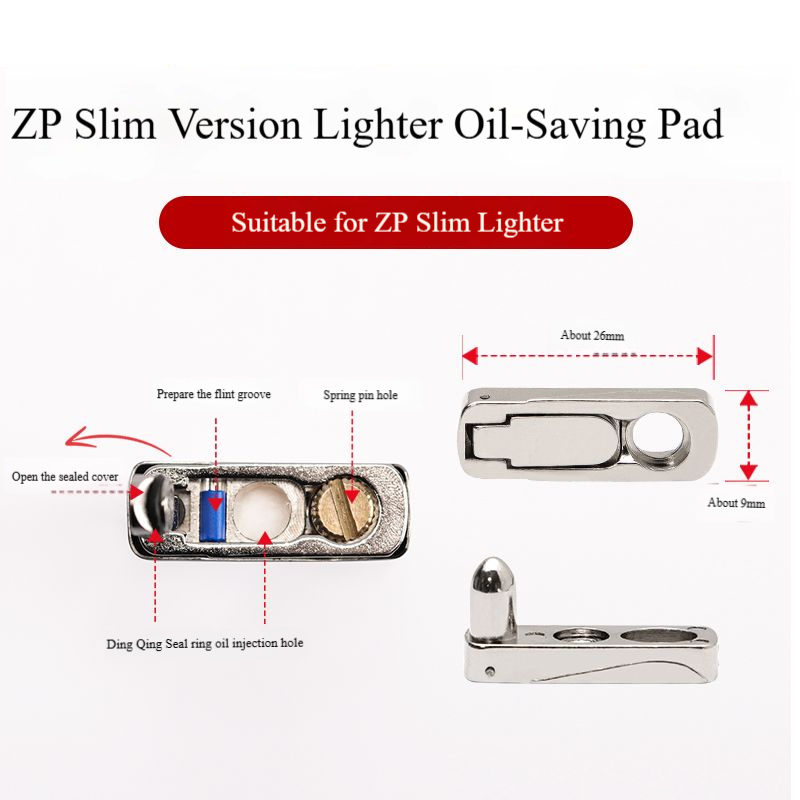 금속 슬림 라이터는 Zippo 좁은 버전 라이터 오일  - Musical Instrument Zither 리뷰 및 가격